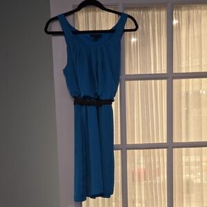 Blue Sleeveless Dress